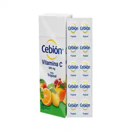 Cebion Tab Mas 500 Mg Oral Tropical Sob