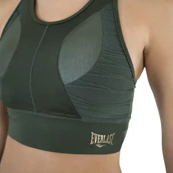 Everlast Top Deportivo Polyspx Hulk Khaki Feminino Talla XS