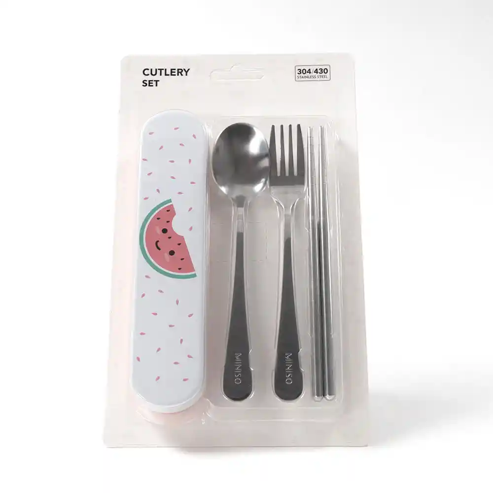 Set de Cubiertos Fruit Series Miniso