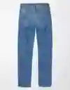 Jean Long Straight Mujer Azul Talla 0 American Eagle