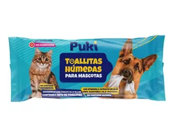 Pukí Toallita Húmeda Mascota