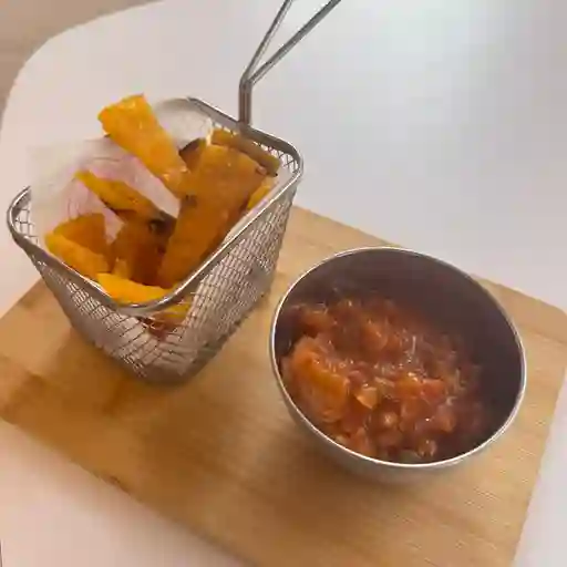 Arepitas crunchy con sofrito