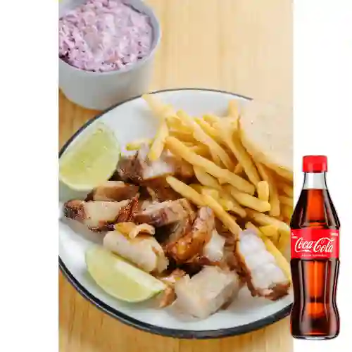 Combo Chicharrón + Coca Cola Original 300ML