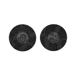 Cubrepezon Desechable Tela Adhesiva Circular Negro Miniso