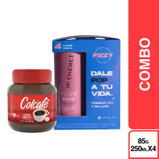Combo Lolcafé Café + Jp Chenet Vino Espumoso Rosado Fizzy