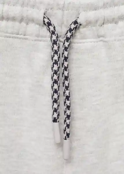 Bermuda Francia8 Gris Medio Vigoré Talla 08 Niños Mango