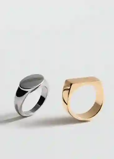 Anillo Jara Oro Talla L Mujer Mango