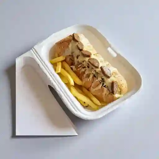 Butiperro Gratinado + Francesa + Gaseosa