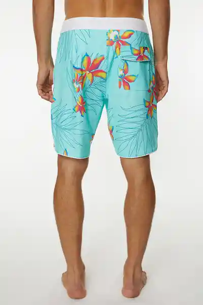 ONeill Short de Baño Hyperfreak Ulu Am Aquamarine Talla 34