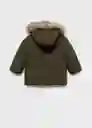 Abrigo Anorak Teide Khaki Talla 97 Niños Mango