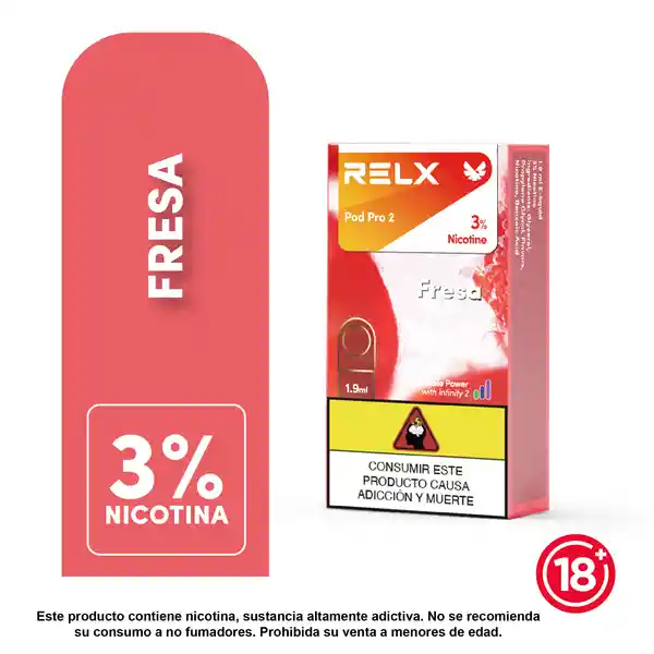 Relx Capsula  Strawberry Burst 3%