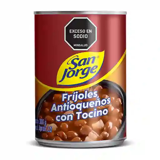 Frijoles con Tocino San Jorge Lata x 300gr