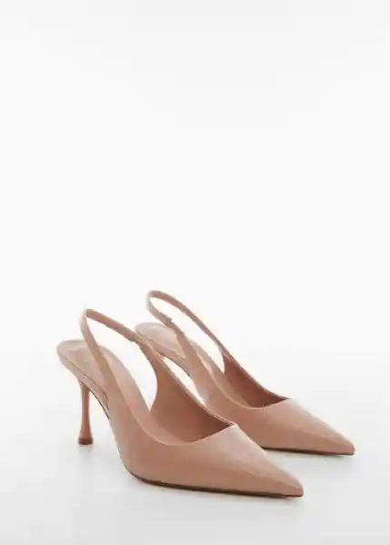 Zapatos Rocco Nude Talla 36 Mujer Mango