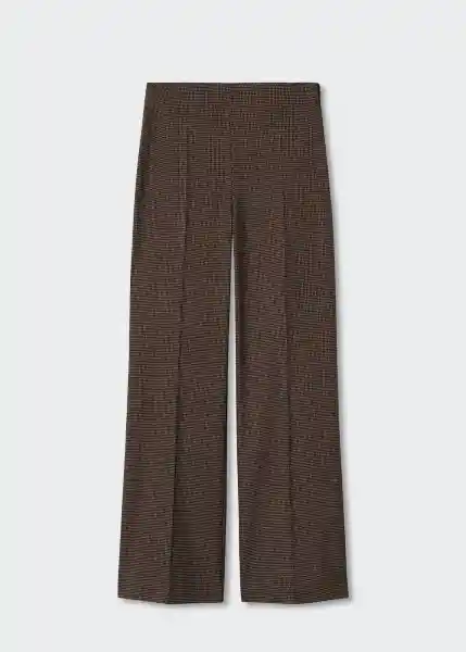 Pantalón Paula Marron Talla M Mujer Mango