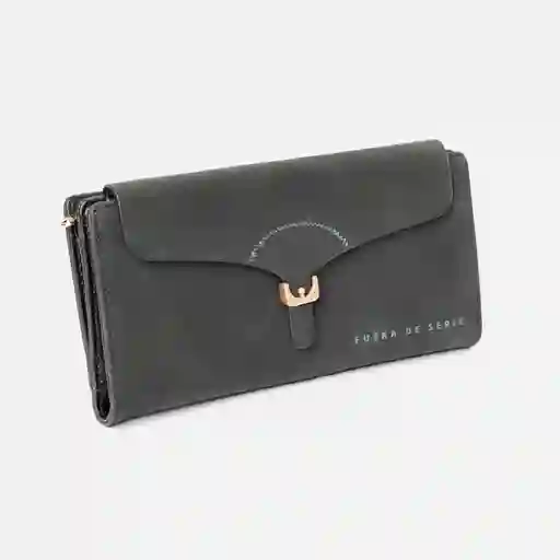 Billetera Tipo Sobre Arco Negro Fuera de Serie