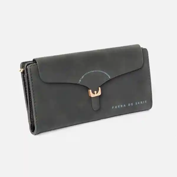 Billetera Tipo Sobre Arco Negro Fuera de Serie