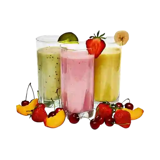 Jugos Naturales en Leche 16onz