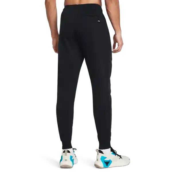 Under Armour Pantalón Rock Rival Flc Jgr Negro Hombre LG