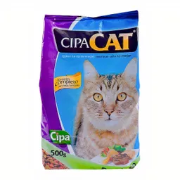 Cipacat Alimento para Gato Adultos Pollo Carne y Pesado 