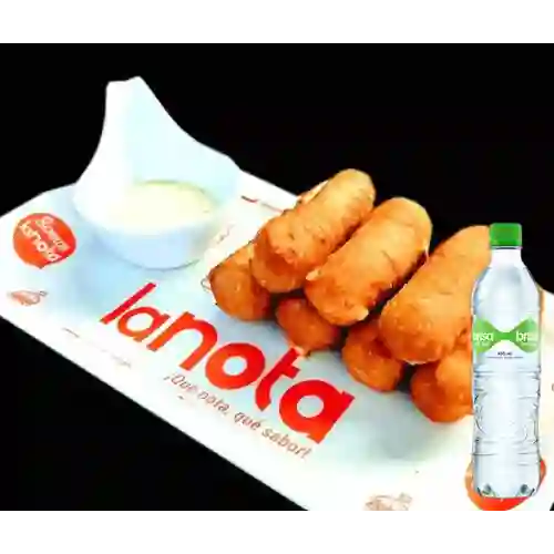 Combo Tequeños X7 + Brisa Con Gas 600ML
