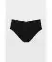 Panti Aerie Mujer Color Negro Talla Large American Eagle