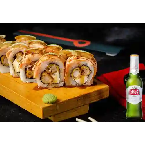 Combo Teri Roll + Cerveza Stella Artois Bot. 330ml