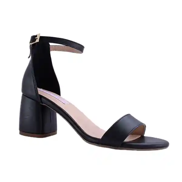 Sandalias Tacon Chin Negro-37