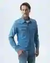 Camisa Comfort Claro Azul Cristalino Claro Talla Xs Hombre Chevignon