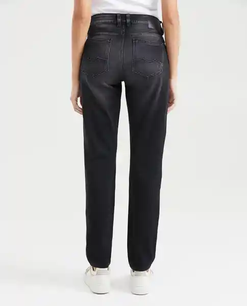 Jean High Rise - Cosmo Negro Noche Ultra Oscuro 6 Chevignon