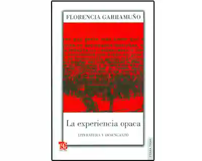 La Experiencia Opaca. Literatura y Desencanto
