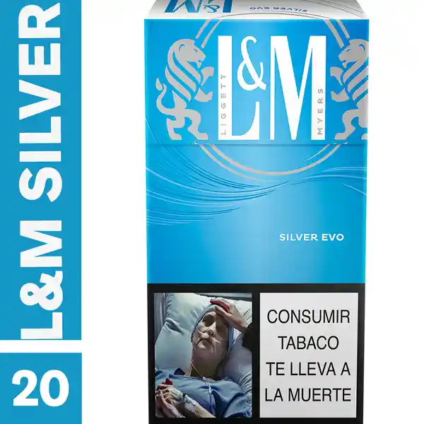 Cigarrillos L & M Silver Evo Cajetilla (20 Und)