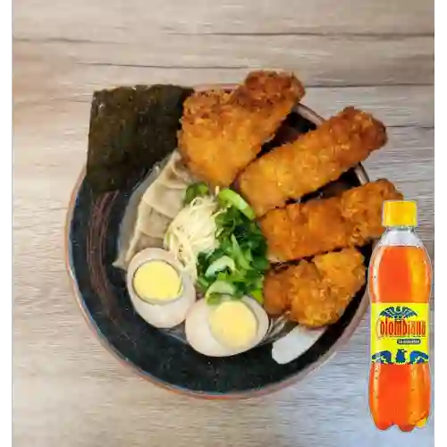 Combo Ramen Katsu Cerdo + Colombiana 400 ml