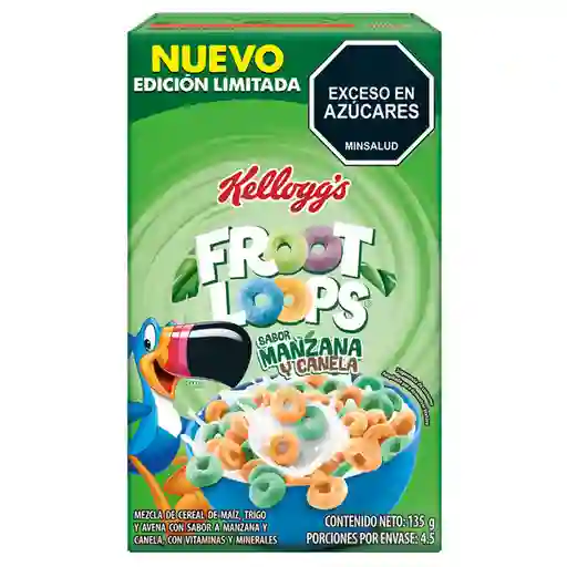 Kelloggs Cereal Froot Loops Manz/Canela