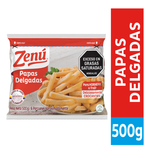 Zenú Papas Delgadas 500g