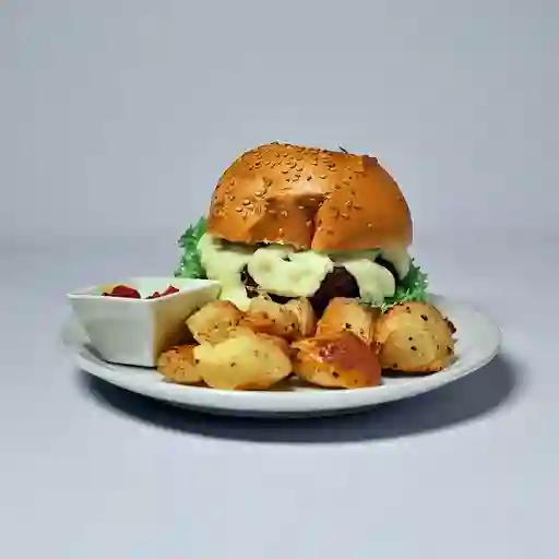 Hamburguesa con Carne
