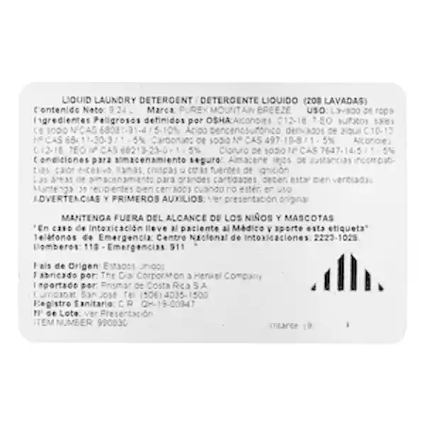 Purex Detergente Líquido