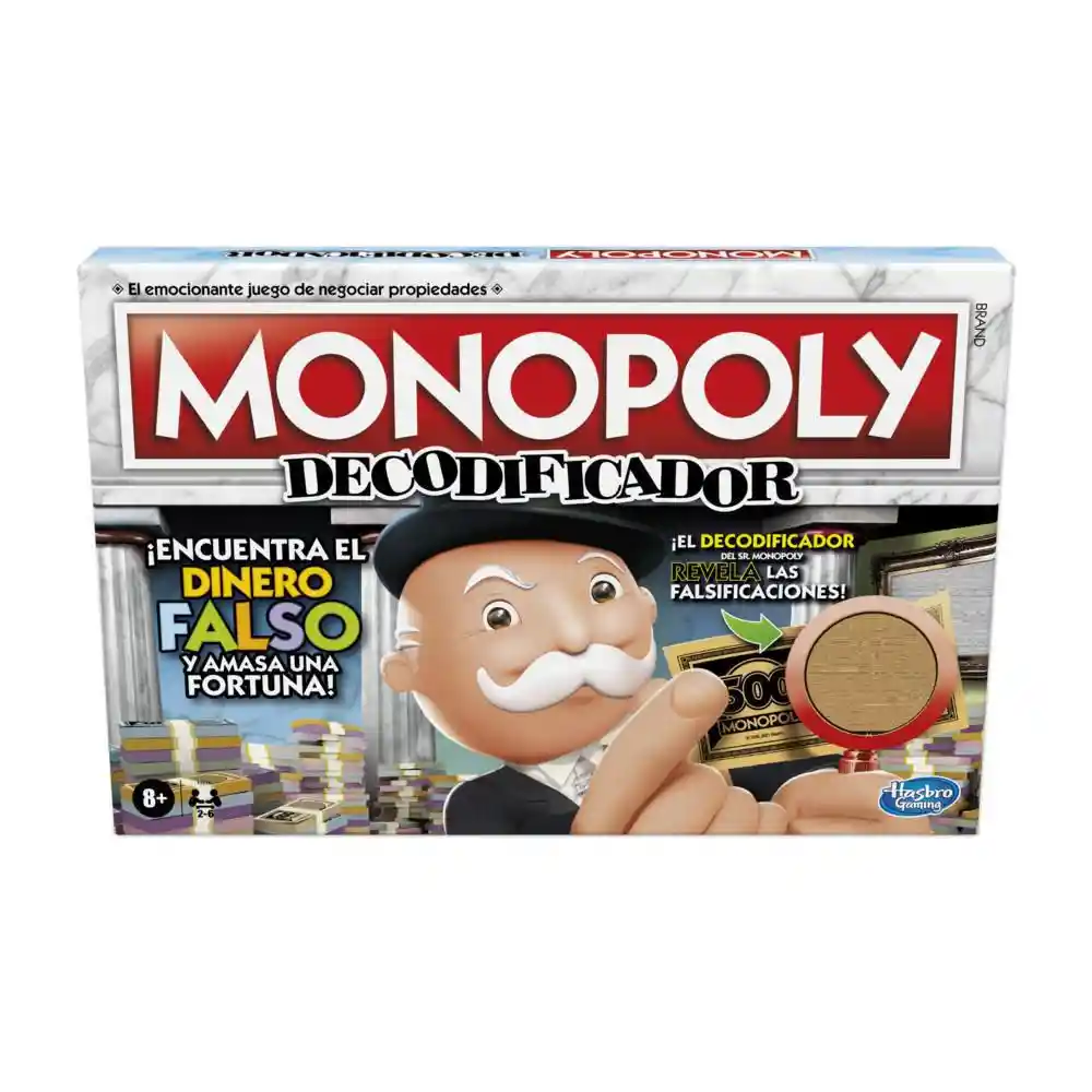 Monopoly Juego de Mesa Decodificador