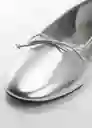 Zapatos Blaze Plata Talla 39 Mujer Mango