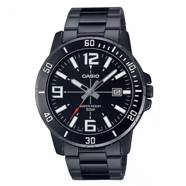 Reloj Enticer Hombre Negro MTPVD01B-1BVUDF Casio