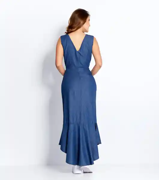 Unser Vestido Azul Talla S 818942