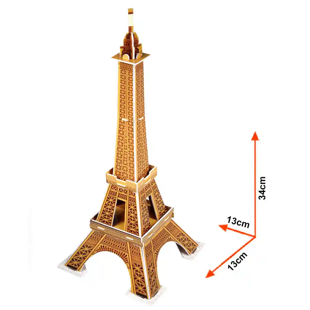 Cubic Fun Rompecabezas Torre Eiffel 3D