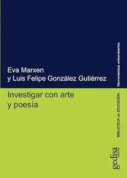 Investigar Con Arte y Poesia - Marxen Eva