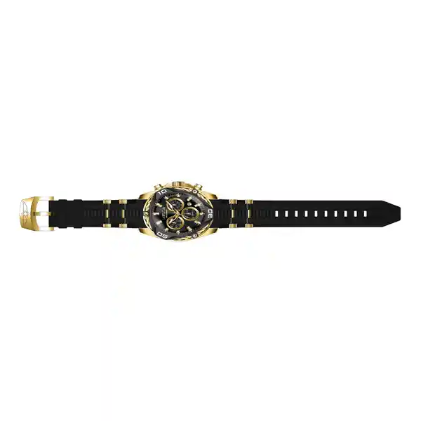 Invicta Reloj Hombre Dorado y Negro 31315