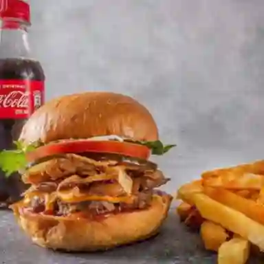 Combo Hamburguesa, Papas y Gaseosa