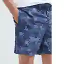 Short Palm Swimwear Hombre Azul Oscuro Talla M Chevignon