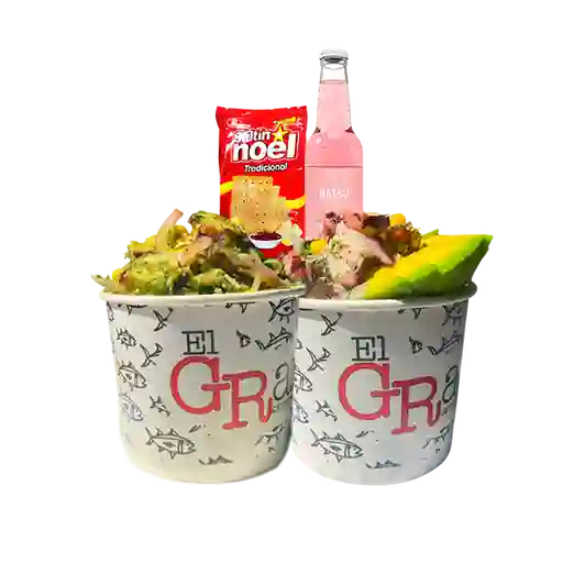 Promo dos ceviches de pulpos
