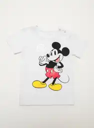 Camiseta Manga Corta Blanco Talla 3T