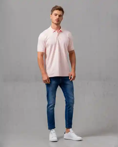 Camiseta Hombre Rosa Talla S 121708C Rifle