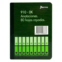 Norma Libro de Anotaciones Rayado 910-OK X40