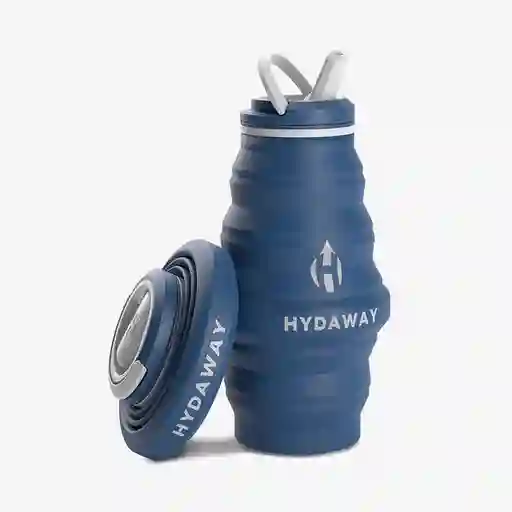 Hydaway Botella Plegable Azul 25 oz